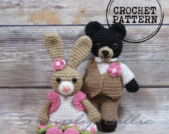 Patron de crochet de vêtements de Pâques creux Critter