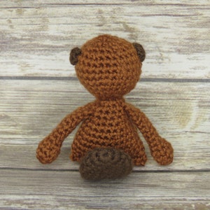 crochet amigurumi beaver