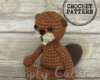 Critter Hollow Beaver Crochet Pattern | Limited Sewing