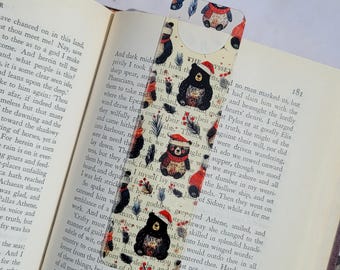 Page Hugger Bookmark | Page Keeper | Christmas Bears