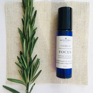 Organic Focus ätherisches Öl Roller: Rosmarin, Orange, Frankincense (10ml)