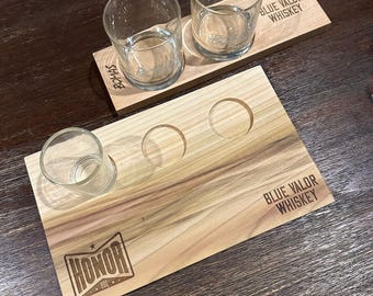 Tabellone personalizzato per il volo del bourbon/whisky
