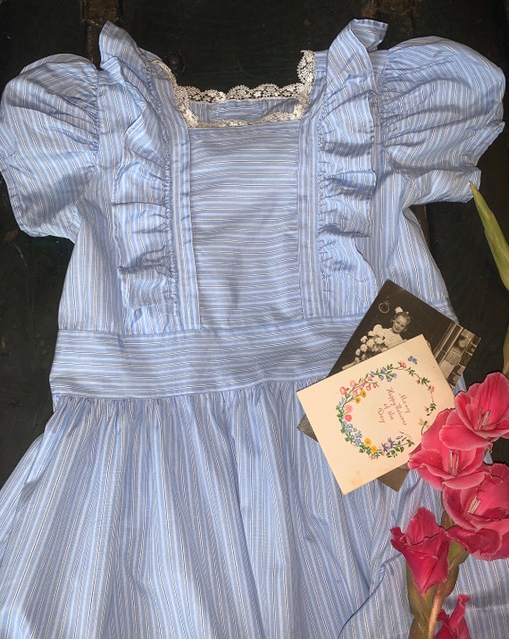 Genuine Vintage Handmade Girl Toddler Baby Dress … - image 8