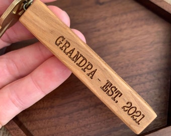 Gift for grandpa from grandkids, Custom grandpa gift, Bonus grandpa gift, New grandpa gift, Grandpa reveal gift