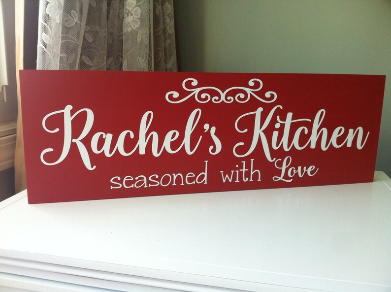 Kitchen Decor Kitchen Signs Personalized kitchen signs Etsy