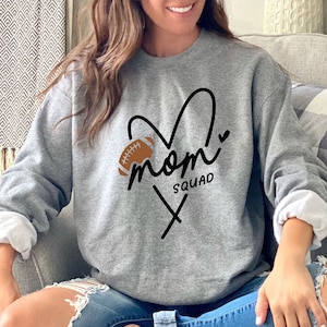 Mom Squad Football Shirt