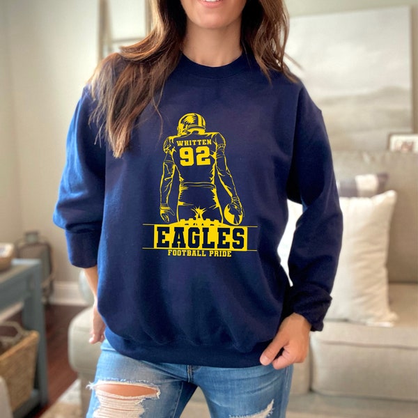 Detroit Football Crewneck Sweatshirt, Unisex Detroit Sweatshirt, Lion Mascot Shirt, Trendy Game Day Gift, Detroit Football Fan