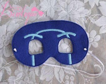 Night Ninja inspired ADULT size mask