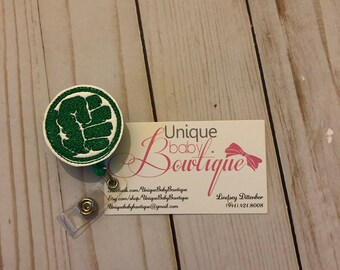 Avengers inspired Badge reel