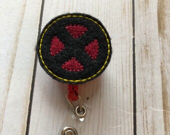 Super Hero inspired badge holder