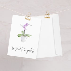 I'm fier to be Y'Orchid Card - Carte de voeux drôle d'orchidée pour les mamans et les mentors