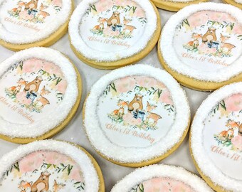 Woodland Cookies Etsy