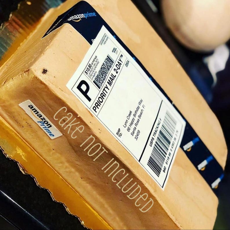 Decoración para tartas personalizada de Amazon, lámina de azúcar comestible para postres imagen 1