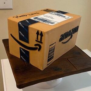 Decoración para tartas personalizada de Amazon, lámina de azúcar comestible para postres imagen 2