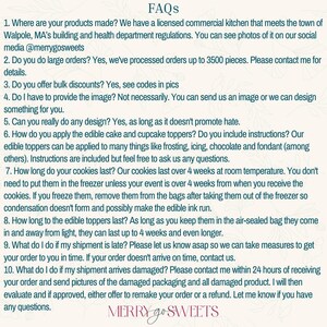 Decoración para tartas personalizada de Amazon, lámina de azúcar comestible para postres imagen 8