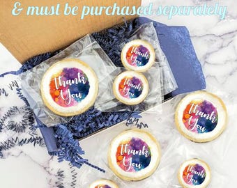 Gift Package Box Packaging Mailer Add-on for 1 Dozen Cookies