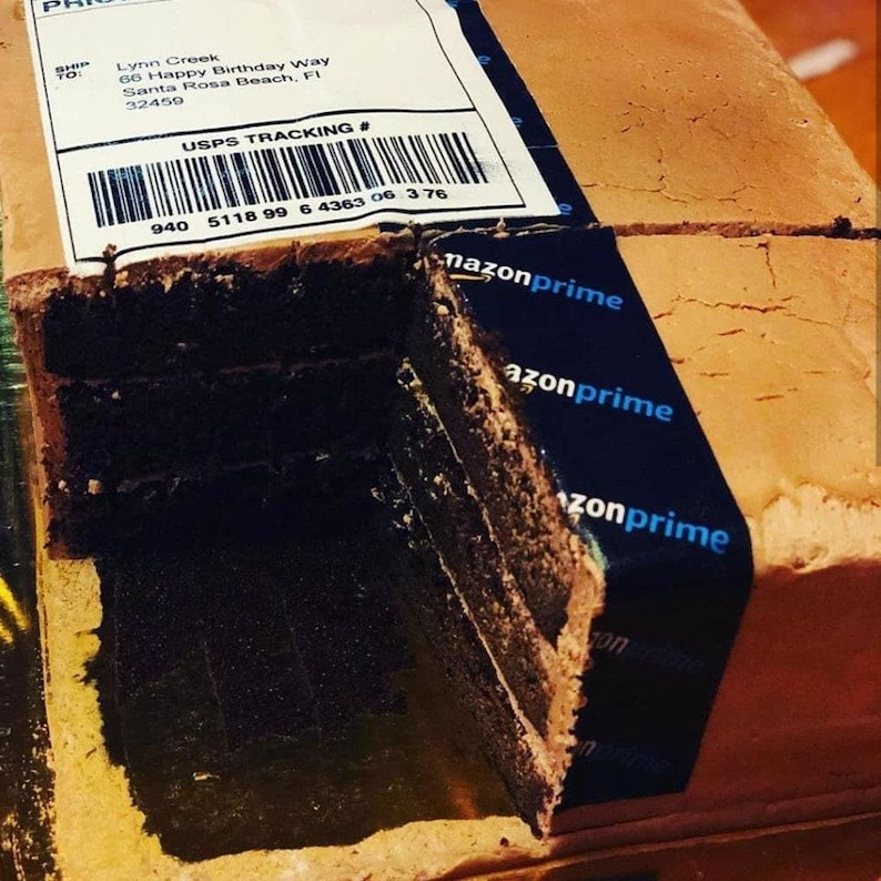 Decoración para tartas personalizada de Amazon, lámina de azúcar comestible para postres imagen 3