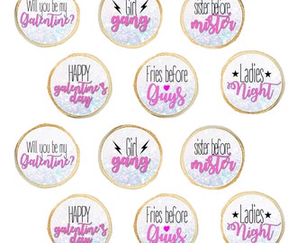 Galentine's Day Cookies | Valentine's Gift | Friends | Party Treats
