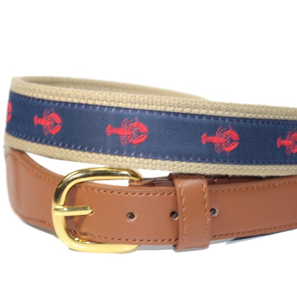 Mens Lobster Belt -Hand Made