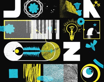 BERGEN JAZZFORUM 50 Jahre Jubiläumsposter - 2022