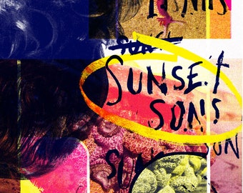 Sunset Sons Poster - Sound City, Liverpool, 2018