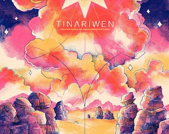 TINARIWEN - Offizielles Poster, Green Man Festival 2024