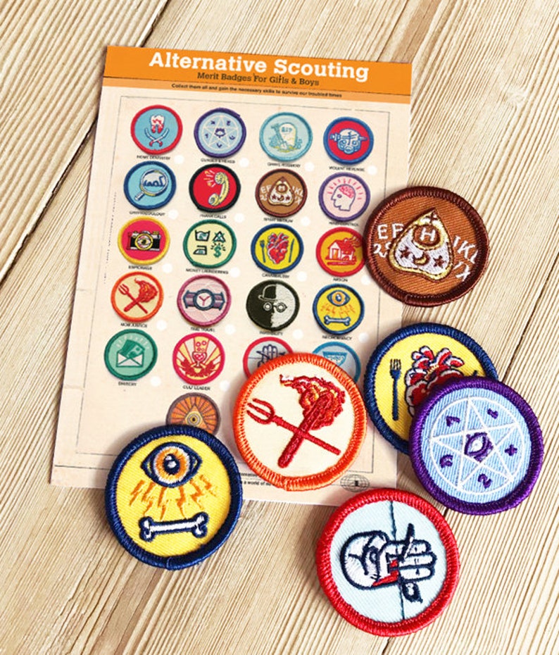Alternative Scouting for Girls and Boys Merit Badges SINGLE BADGES zdjęcie 2