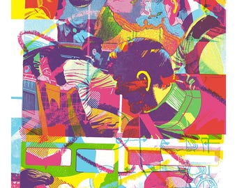 SPACE WARP - Kunstdruck