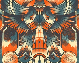 MDOU MOCTAR Offizielles Poster - Green Man 2022