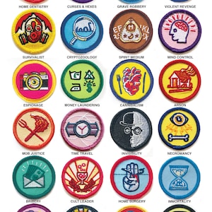 Alternative Scouting for Girls and Boys Merit Badges SINGLE BADGES zdjęcie 1