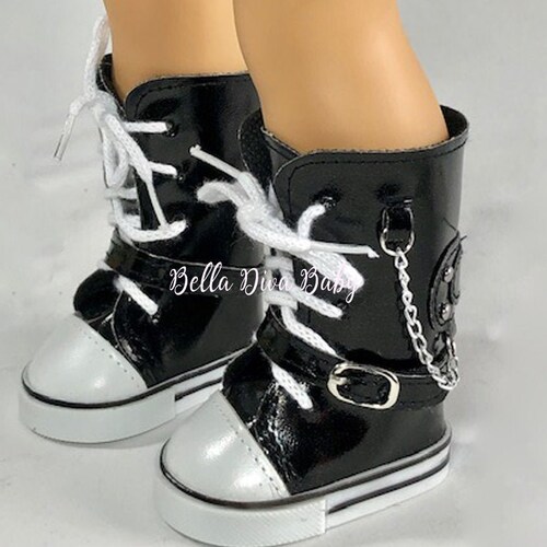 Doll Black TALL BOOTS Designed to Fit Like AMERICAN Girl Doll Etsy