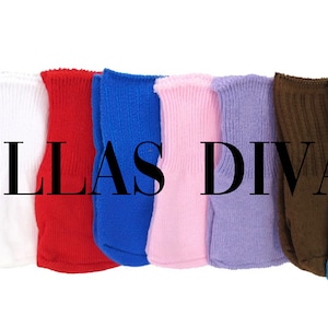 18" Girl DOLL COTTON SOCKS -socks solid colors Designed to Fit 18 inch Baby Doll Boy or Girl Dolls