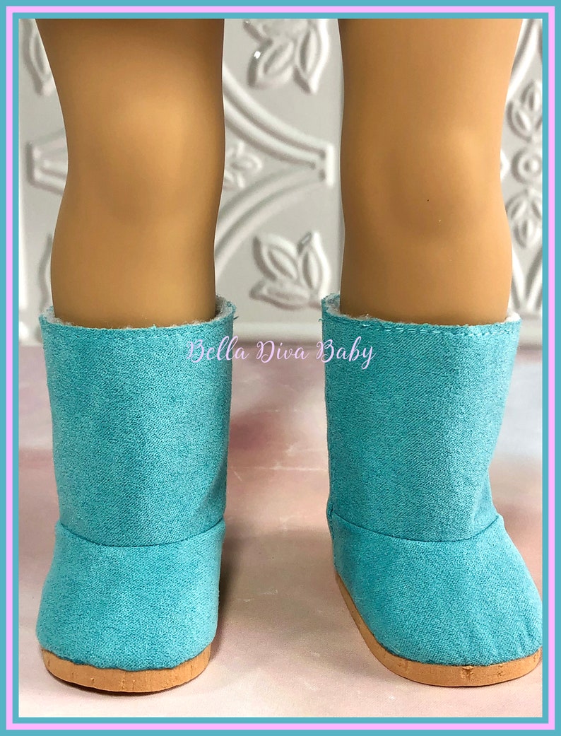 Fits Like American Girl Doll Suede Boots Color Designed For 18 Etsy 