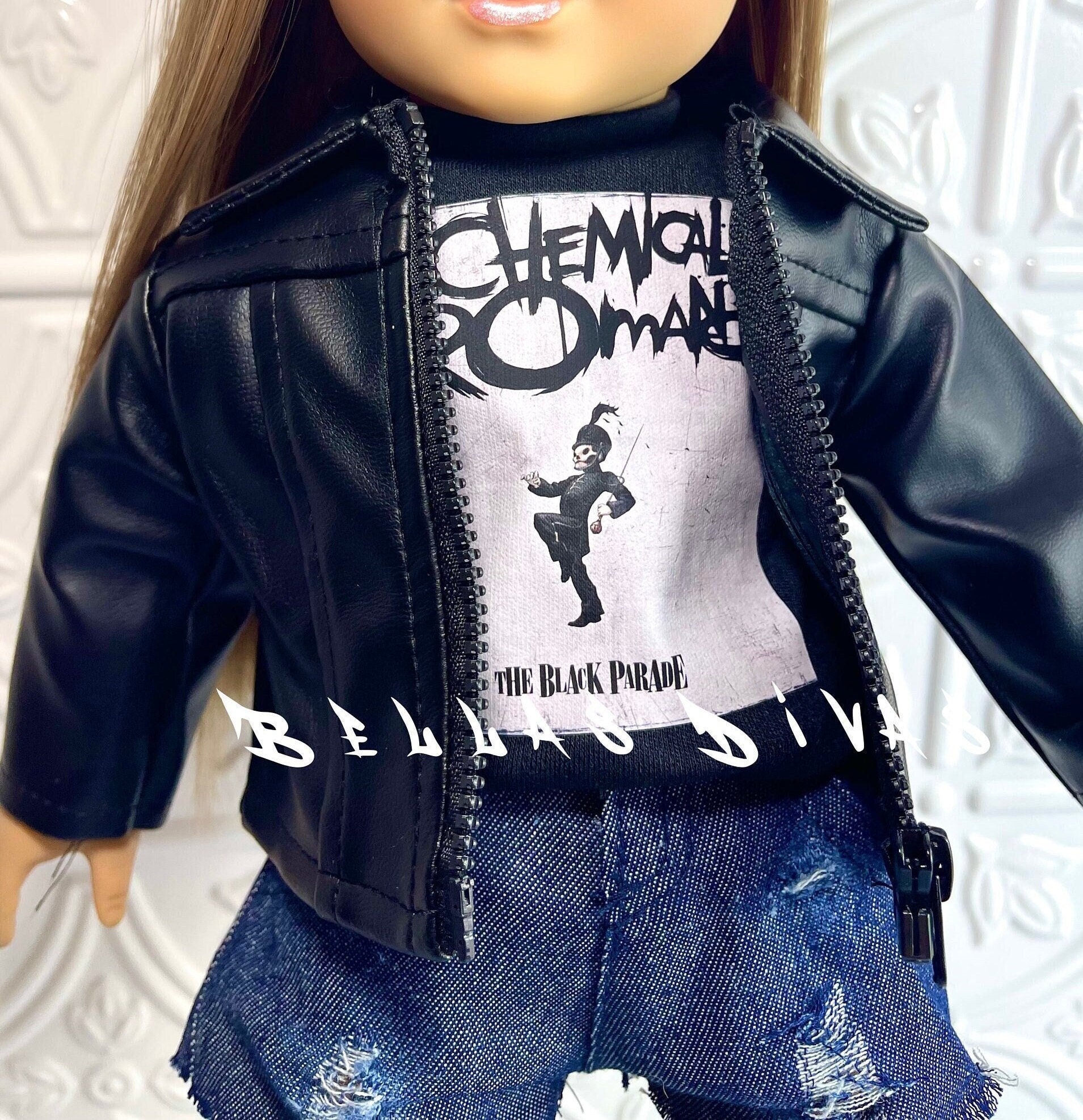 Emo Leather Jacket - Etsy