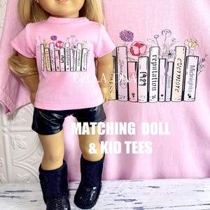 Custom Matching Girl & Doll Tee: Personalized Design