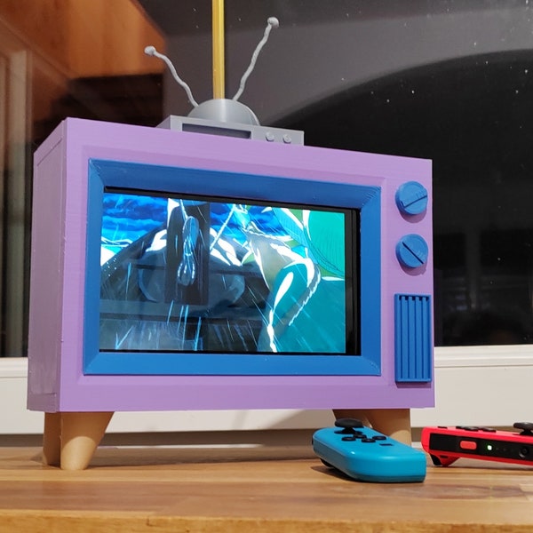 Station d'accueil Tv simpson pour Nintendo Switch Oled personnalisable