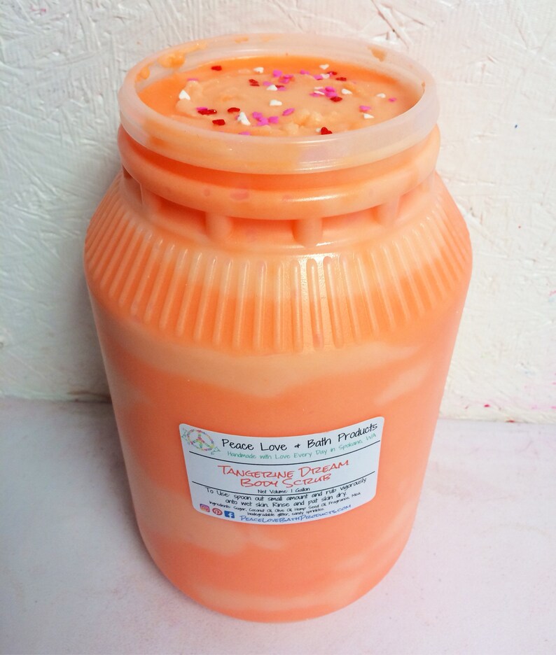 Bulk whipped Sugar Scrub Body Scrub 1 gallon Wholesale Etsy