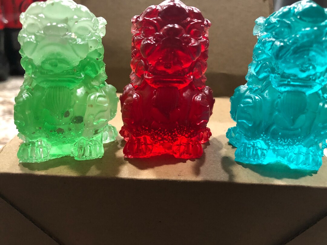 Resin Foo Dog Statues Etsy