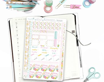 Hobonichi Weeks Weekly Kit Best Mom Ever / Hobonichi Weeks Weekly Spread / Themed Weekly Kits / Mother's Day Hobo Weeks, Weekly Kit