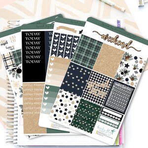 Diffondere gioia natale premio settimanale Kit adesivi / Natale settimanale per Erin Condren / download kit funzionale / Washi, Full Box