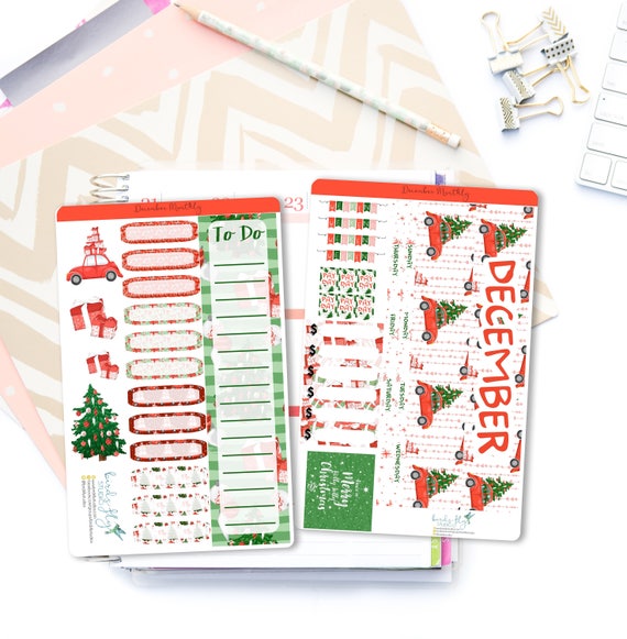 for Erin Condren Life Planner Foiled February 2021 Monthly Kit Monthly Planner Stickers A5 Wide Planner Stickers