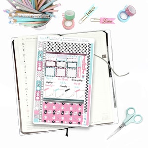 Hobonichi Weeks Weekly Kit Rockin&#39; 50&#39;s / Hobonichi Weeks Weekly Spread / Themed Weekly Kits / Rockin&#39; 50&#39;s Hobo Weeks, Weekly Kit