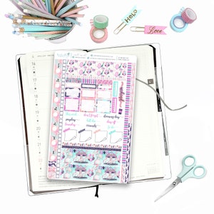 Hobonichi Weeks Weekly Kit At The Big Top / Hobonichi Weeks Weekly Spread / Themed Weekly Kits / Circus Carnival Hobo Weeks, Weekly Kit
