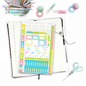 Hobonichi Weeks Weekly Kit Celebrate You Birthday / Hobonichi Weeks Weekly Spread / Themed Weekly Kits / Birthday Hobo Weeks, Weekly Kit