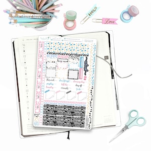 Hobonichi Weeks Weekly Kit Hats Off To You Graudation / Hobonichi Weeks Weekly Spread / Themed Weekly Kit / Graduation Hobo Week, Weekly Kit