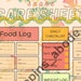 Picture of Digital Snake Meal Tracker Planner Care Sheet Shed / Weight Log - Etsy