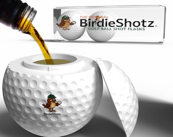 Golf Ball Flask Set, Funny Golf Gift, Happy Gilmore Inspired