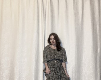 Vintage Blumenkleid.