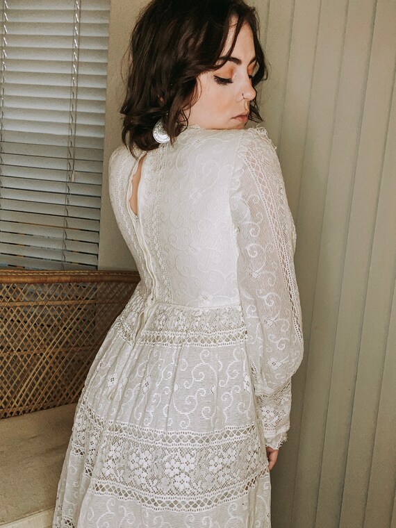 antique/vintage white lace dress. SALE - image 5