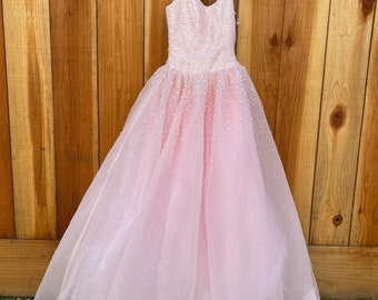 Baby rosa Vintage Kleid